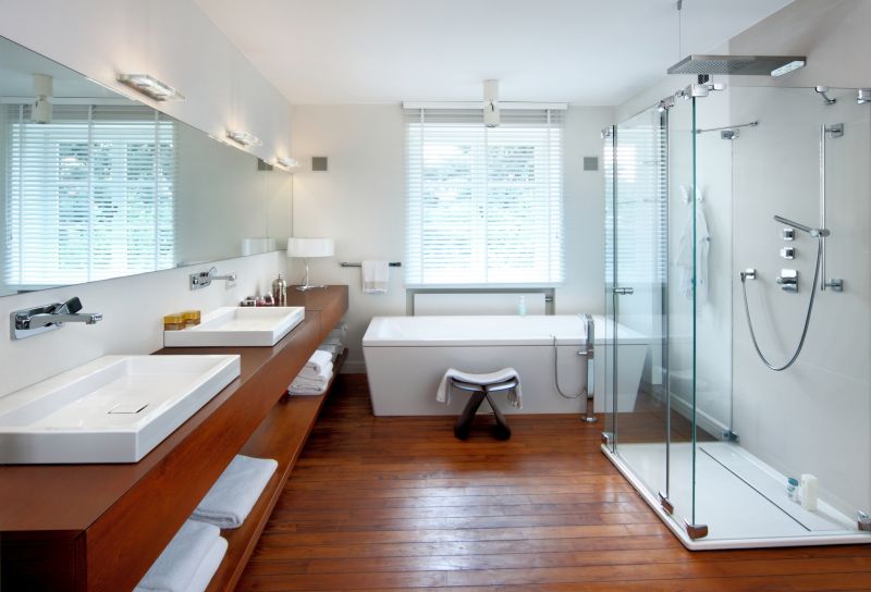 Modern Bathroom with Glass Shower